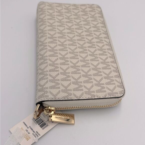 Michael Kors Flat Phone Case Wallet, Jet Set Travel large Multifunction Wristlet - Picture 8 of 9